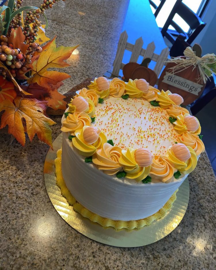 A cake baked by Tere