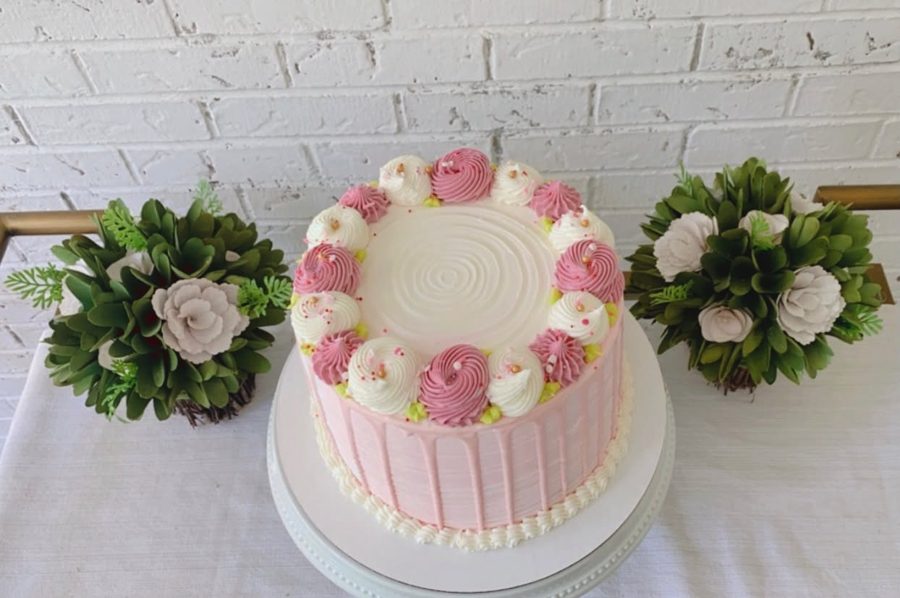 A cake baked by Tere