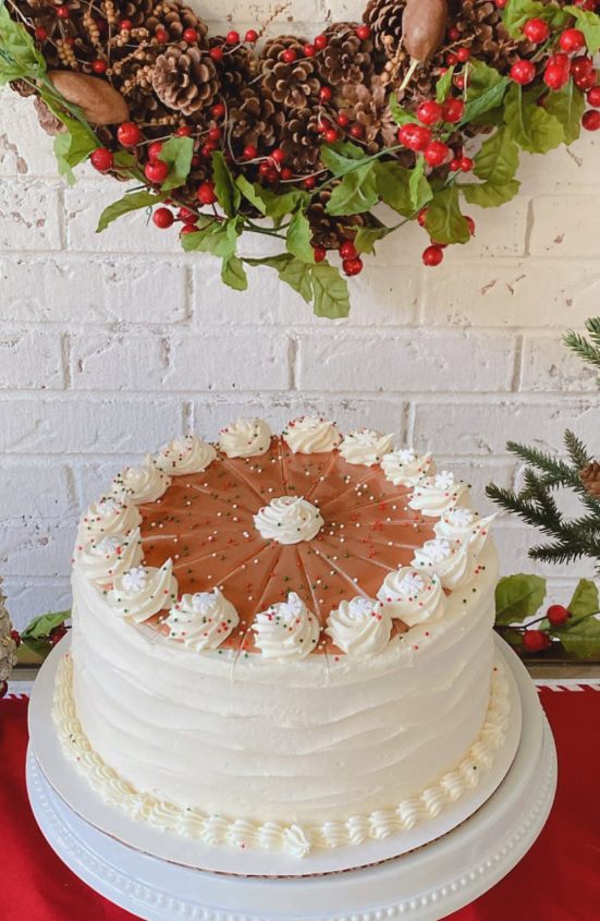 A cake baked by Tere