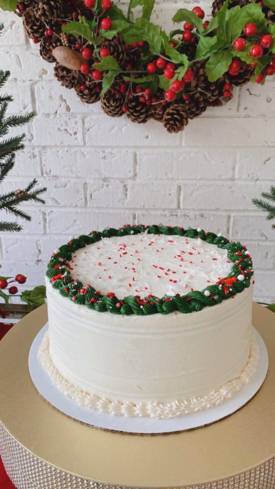 A cake baked by Tere
