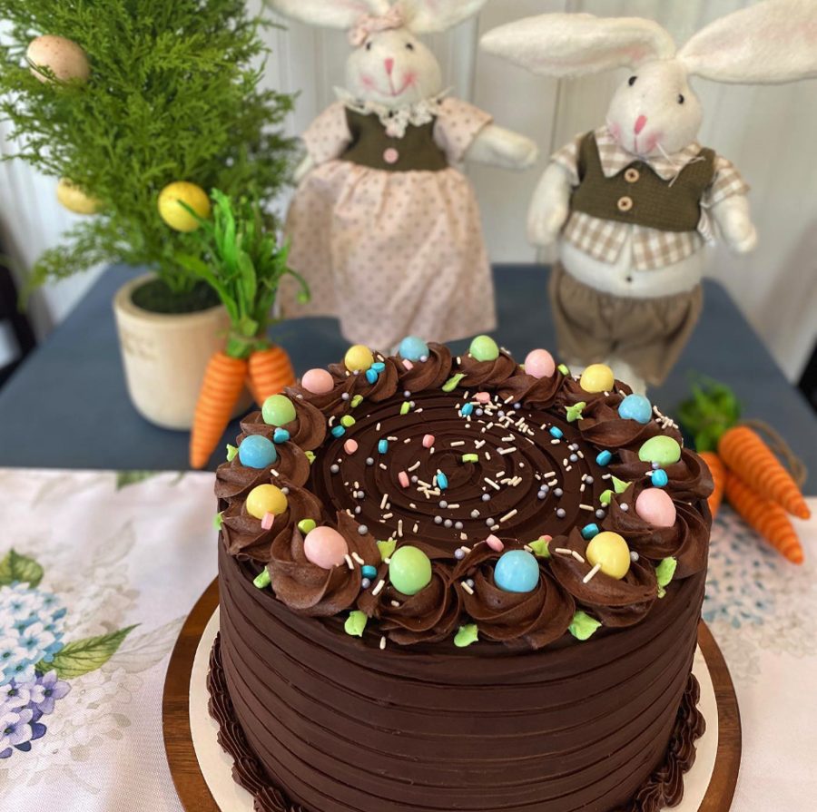 A cake baked by Tere