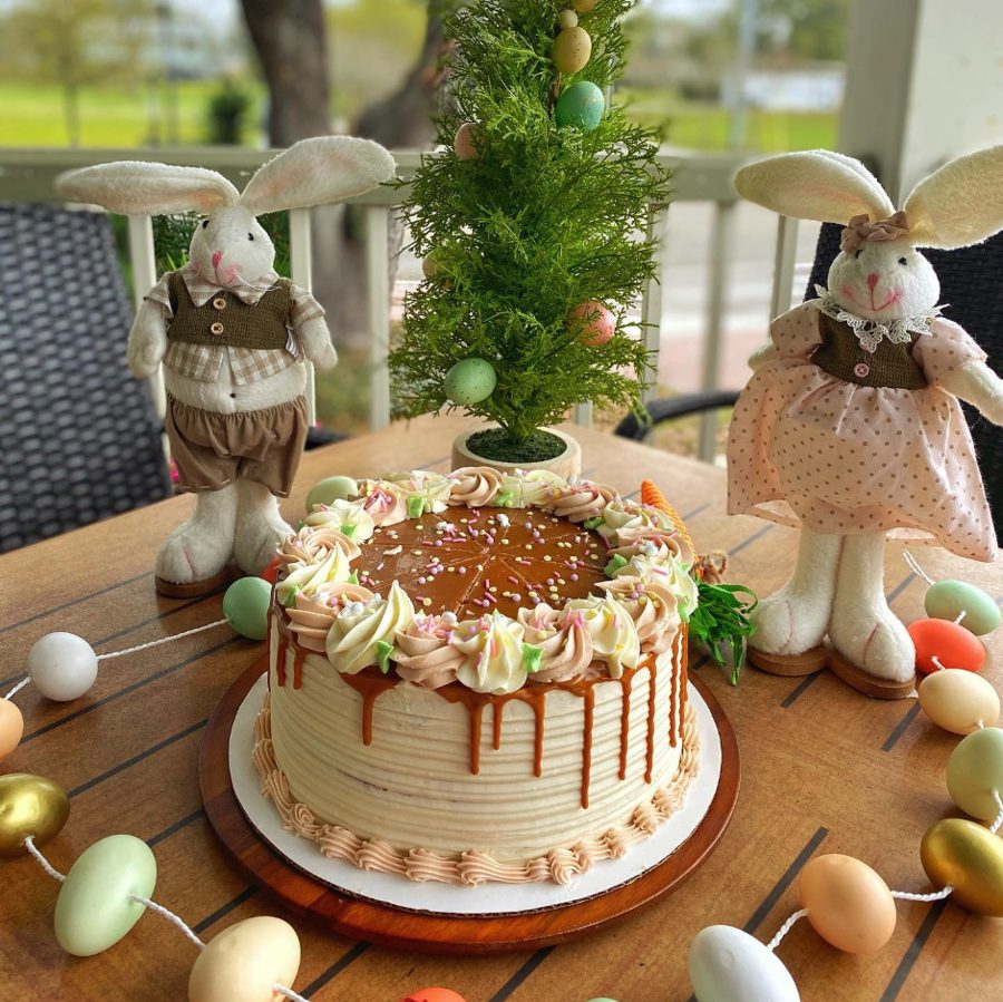 A cake baked by Tere